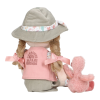 Knuffelpop - Rosa ranger 35 cm 